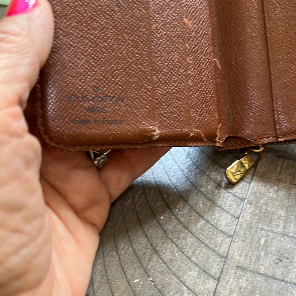Louis Vuitton Monogram Compact Brown Zip & Snap Wallet - Picture 3 of 13